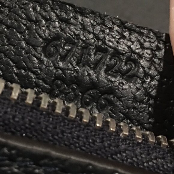 GUCCI OPHIDIA GG KEY CASE BLUE - Picture 5 of 5